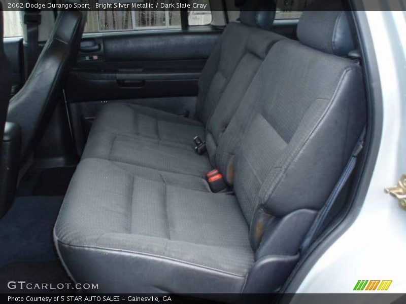 Bright Silver Metallic / Dark Slate Gray 2002 Dodge Durango Sport