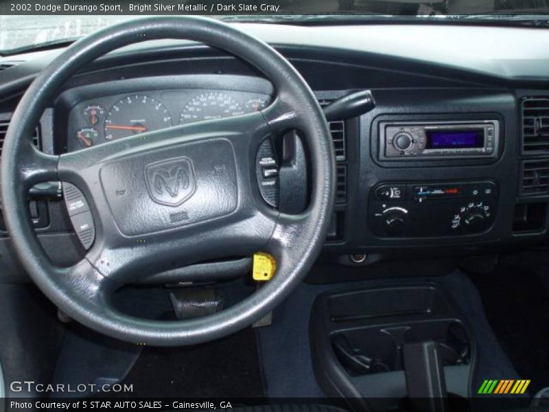 Bright Silver Metallic / Dark Slate Gray 2002 Dodge Durango Sport