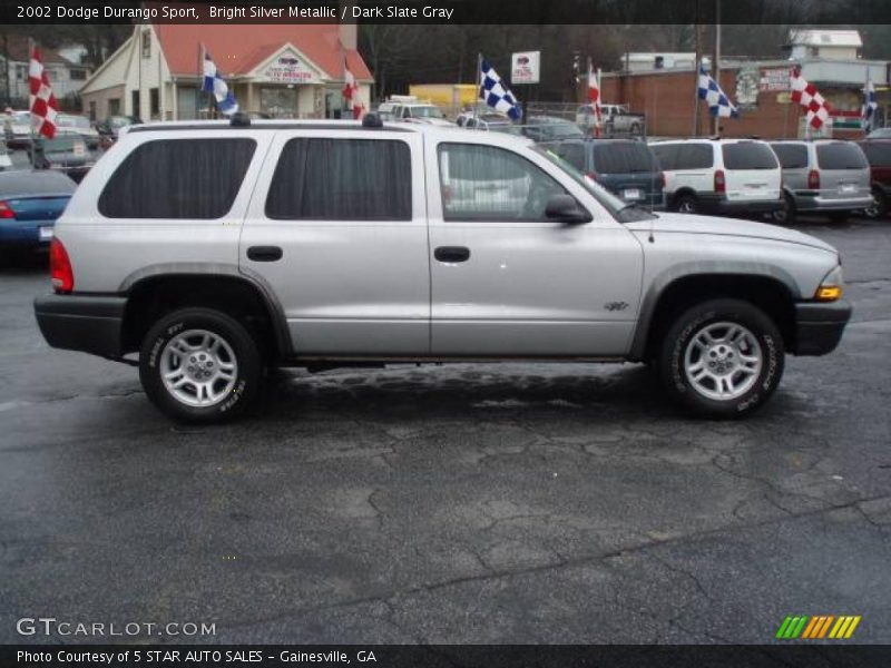 Bright Silver Metallic / Dark Slate Gray 2002 Dodge Durango Sport