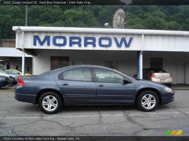 Steel Blue Pearlcoat / Dark Slate Gray 2002 Dodge Intrepid SE