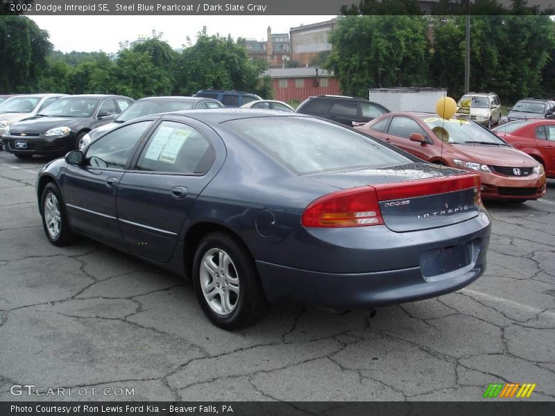 Steel Blue Pearlcoat / Dark Slate Gray 2002 Dodge Intrepid SE
