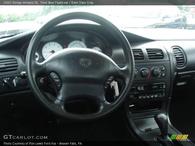 Steel Blue Pearlcoat / Dark Slate Gray 2002 Dodge Intrepid SE