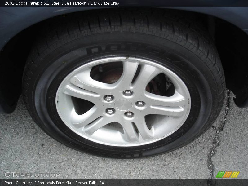 Steel Blue Pearlcoat / Dark Slate Gray 2002 Dodge Intrepid SE