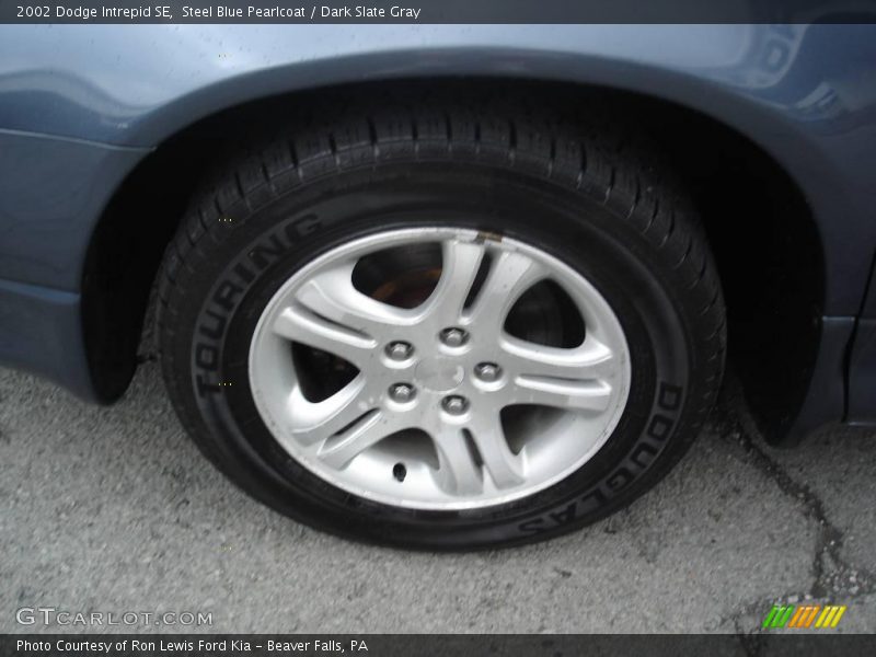 Steel Blue Pearlcoat / Dark Slate Gray 2002 Dodge Intrepid SE