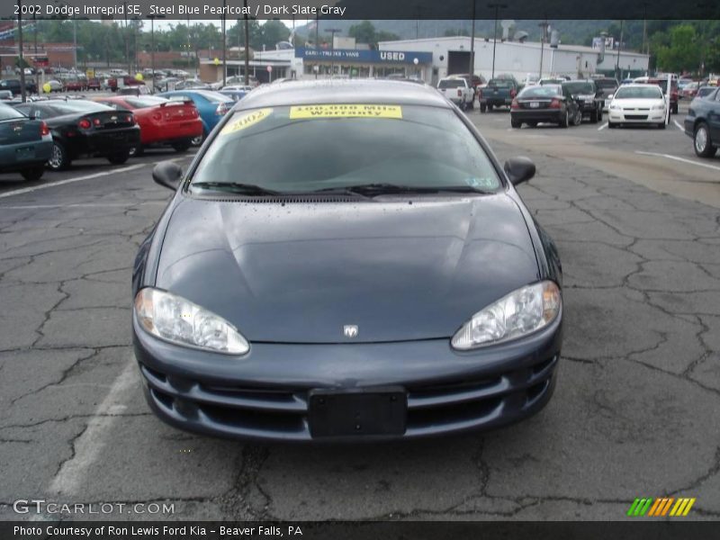 Steel Blue Pearlcoat / Dark Slate Gray 2002 Dodge Intrepid SE