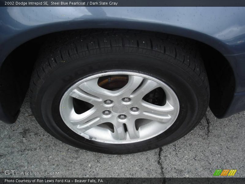 Steel Blue Pearlcoat / Dark Slate Gray 2002 Dodge Intrepid SE