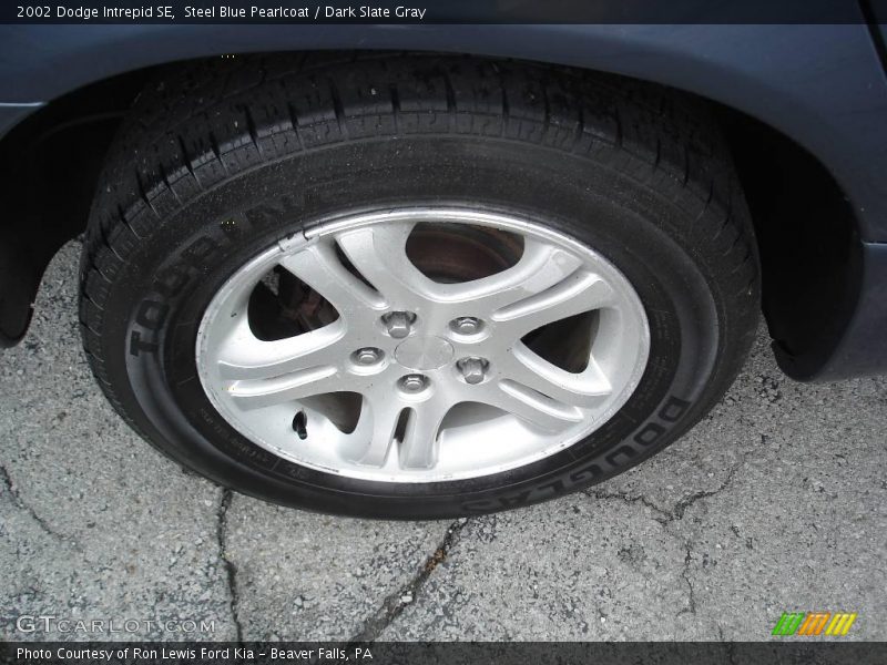 Steel Blue Pearlcoat / Dark Slate Gray 2002 Dodge Intrepid SE