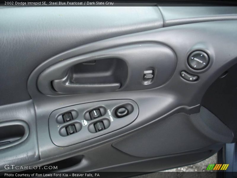 Steel Blue Pearlcoat / Dark Slate Gray 2002 Dodge Intrepid SE