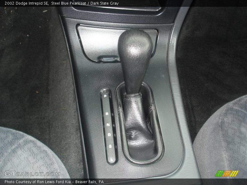 Steel Blue Pearlcoat / Dark Slate Gray 2002 Dodge Intrepid SE