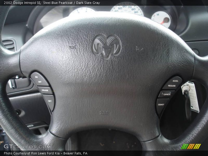 Steel Blue Pearlcoat / Dark Slate Gray 2002 Dodge Intrepid SE