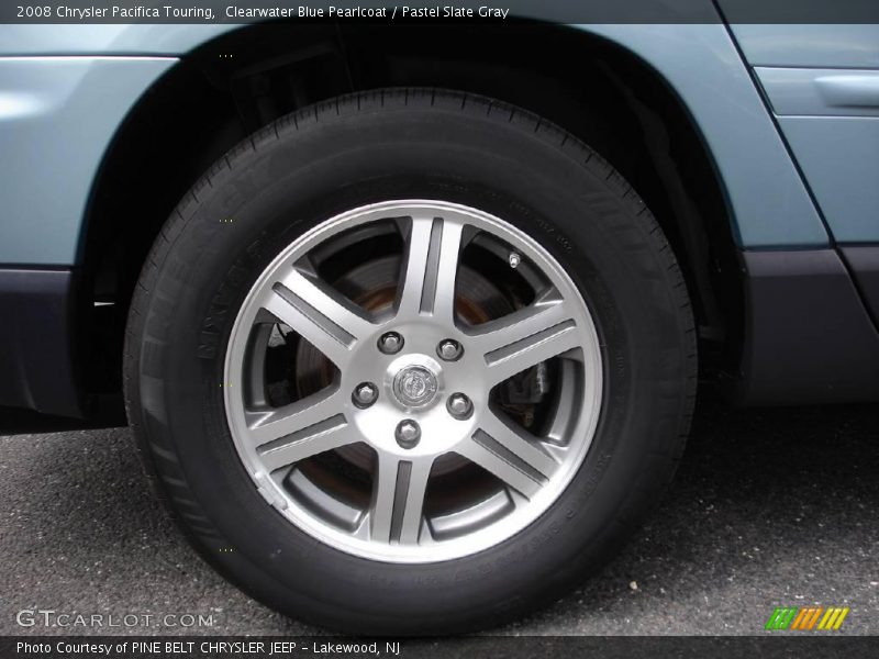 Clearwater Blue Pearlcoat / Pastel Slate Gray 2008 Chrysler Pacifica Touring