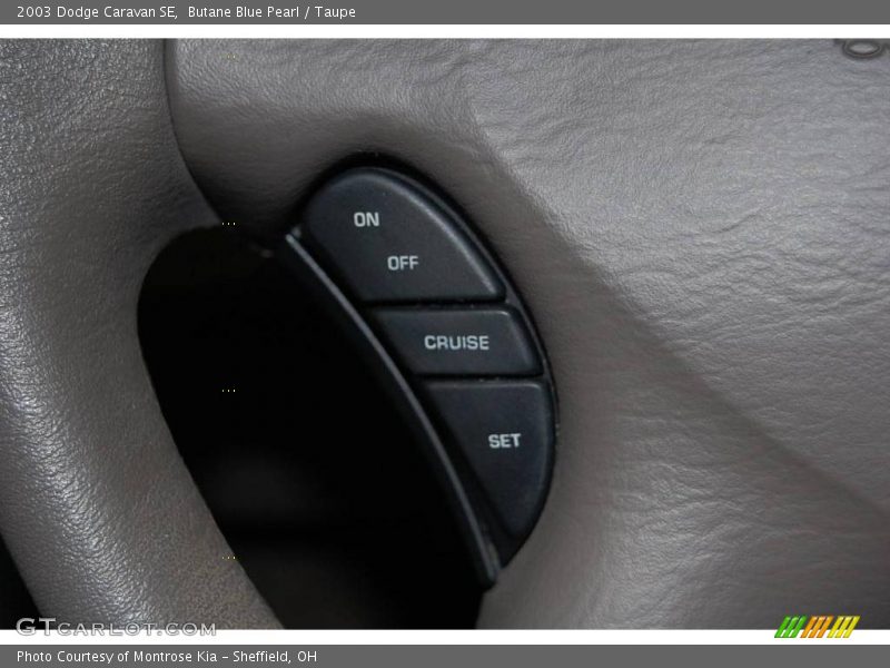 Butane Blue Pearl / Taupe 2003 Dodge Caravan SE