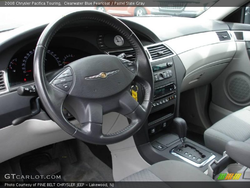 Clearwater Blue Pearlcoat / Pastel Slate Gray 2008 Chrysler Pacifica Touring
