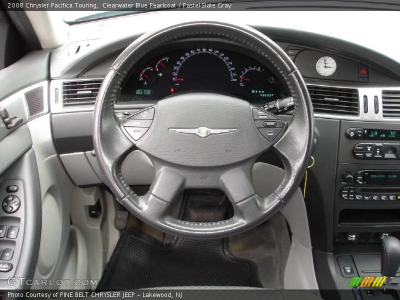 Clearwater Blue Pearlcoat / Pastel Slate Gray 2008 Chrysler Pacifica Touring