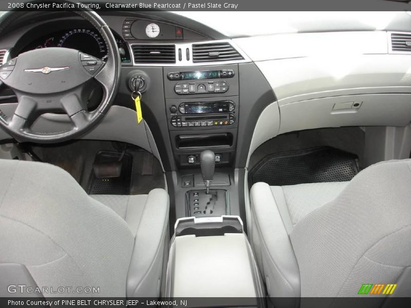 Clearwater Blue Pearlcoat / Pastel Slate Gray 2008 Chrysler Pacifica Touring