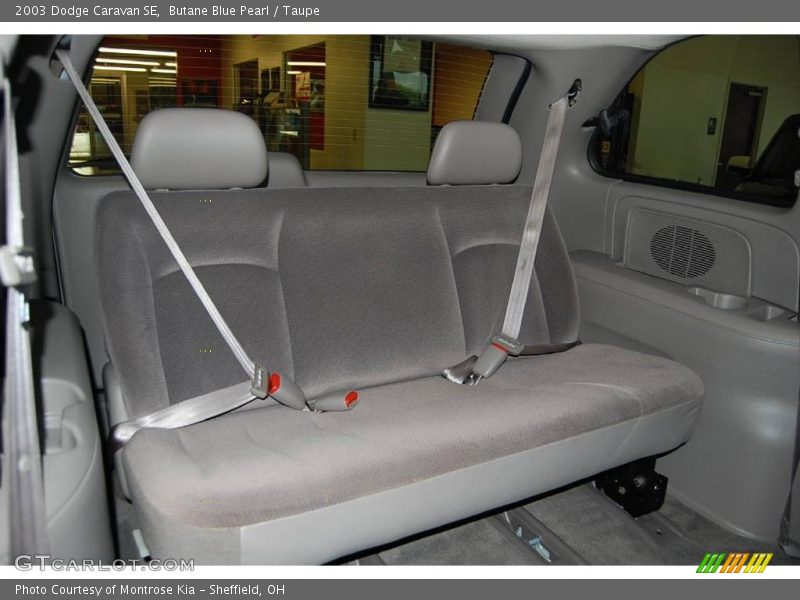 Butane Blue Pearl / Taupe 2003 Dodge Caravan SE