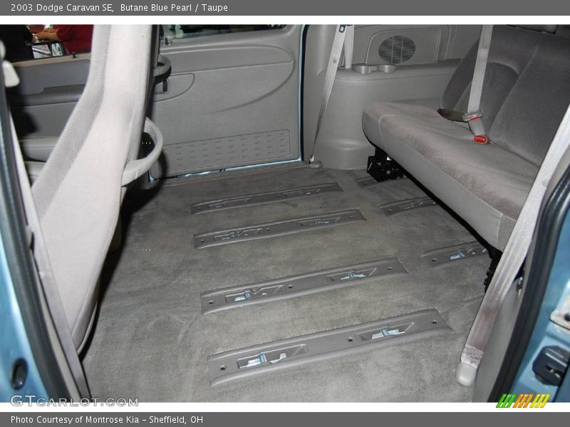 Butane Blue Pearl / Taupe 2003 Dodge Caravan SE