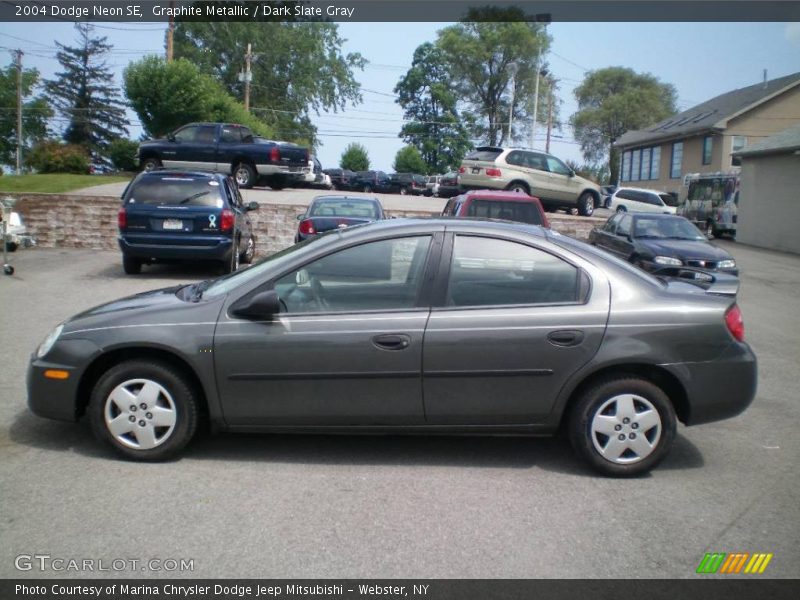 Graphite Metallic / Dark Slate Gray 2004 Dodge Neon SE