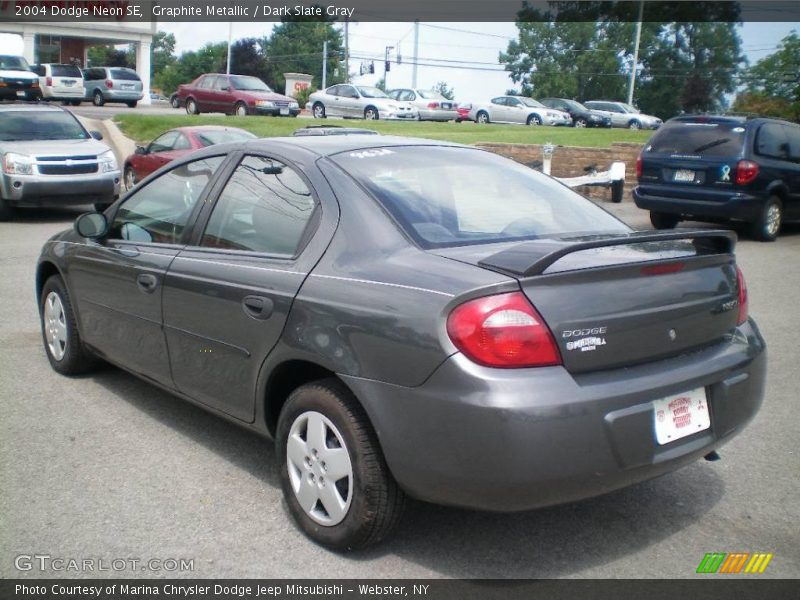 Graphite Metallic / Dark Slate Gray 2004 Dodge Neon SE