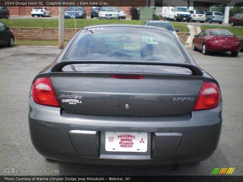 Graphite Metallic / Dark Slate Gray 2004 Dodge Neon SE
