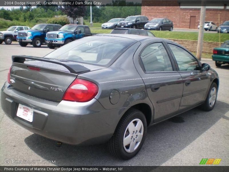Graphite Metallic / Dark Slate Gray 2004 Dodge Neon SE