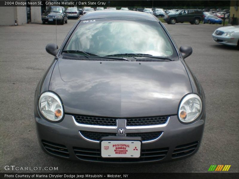 Graphite Metallic / Dark Slate Gray 2004 Dodge Neon SE