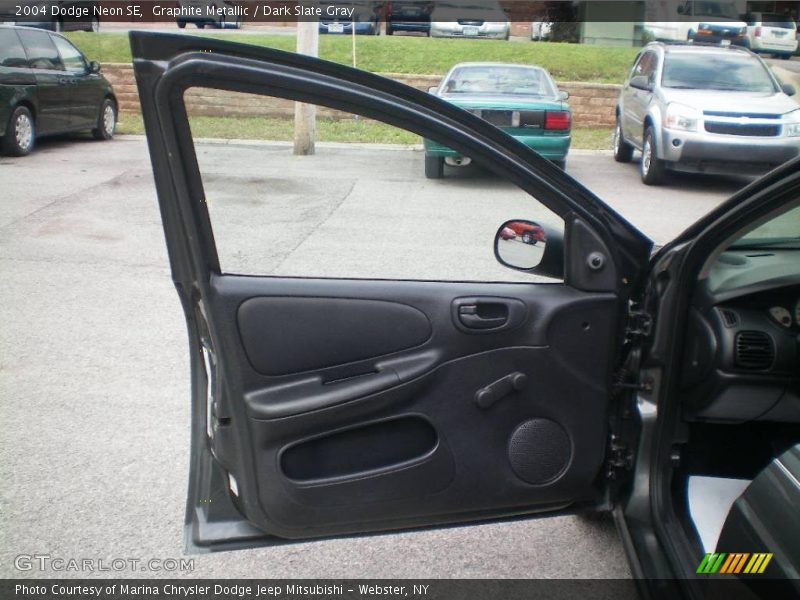 Graphite Metallic / Dark Slate Gray 2004 Dodge Neon SE