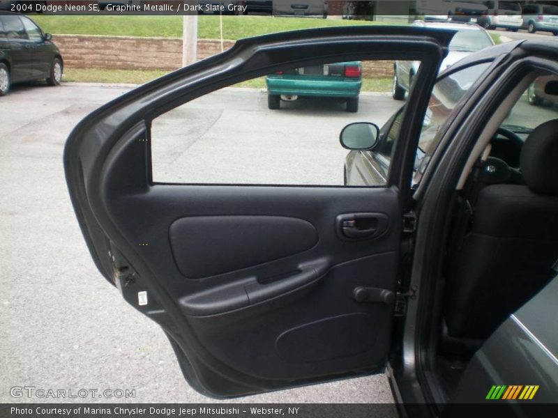 Graphite Metallic / Dark Slate Gray 2004 Dodge Neon SE