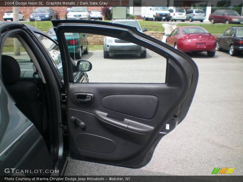 Graphite Metallic / Dark Slate Gray 2004 Dodge Neon SE