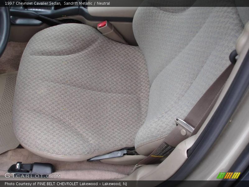 Sandrift Metallic / Neutral 1997 Chevrolet Cavalier Sedan