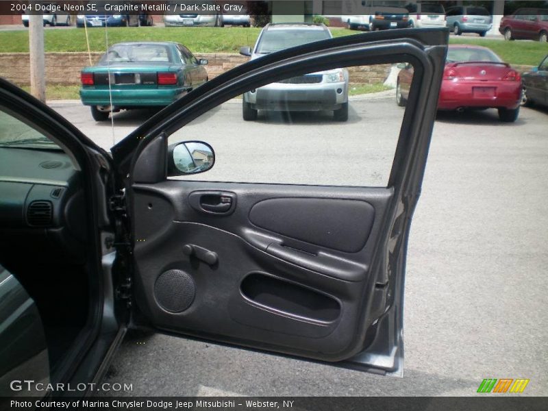Graphite Metallic / Dark Slate Gray 2004 Dodge Neon SE