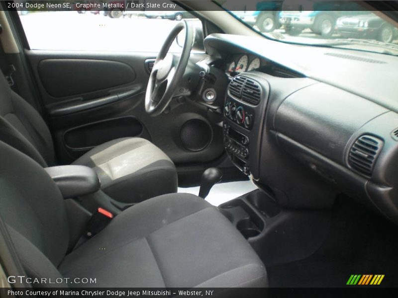 Graphite Metallic / Dark Slate Gray 2004 Dodge Neon SE