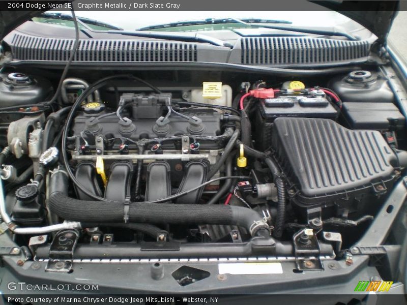 Graphite Metallic / Dark Slate Gray 2004 Dodge Neon SE