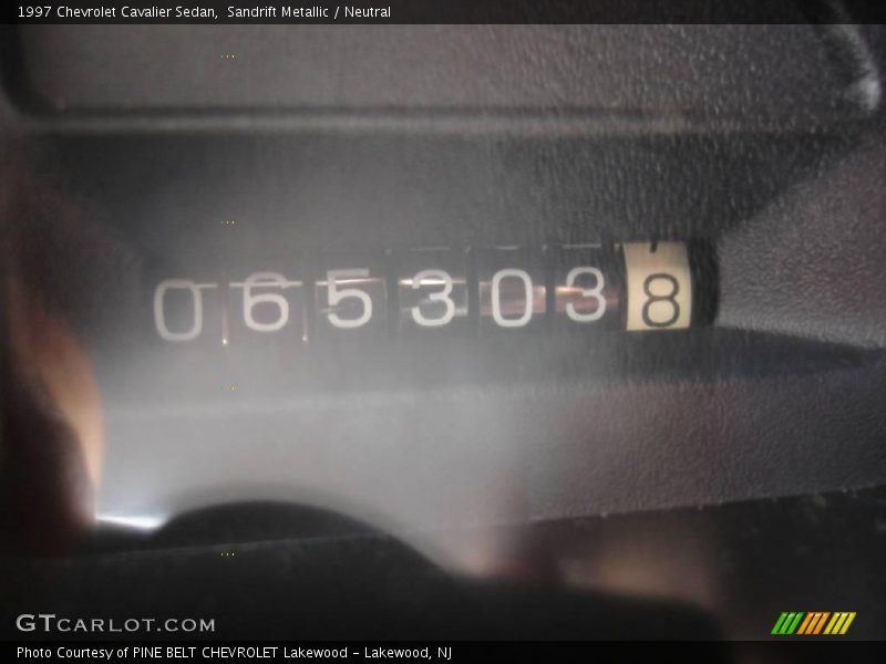 Sandrift Metallic / Neutral 1997 Chevrolet Cavalier Sedan