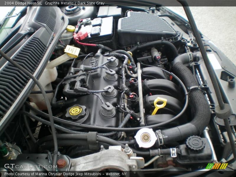 Graphite Metallic / Dark Slate Gray 2004 Dodge Neon SE
