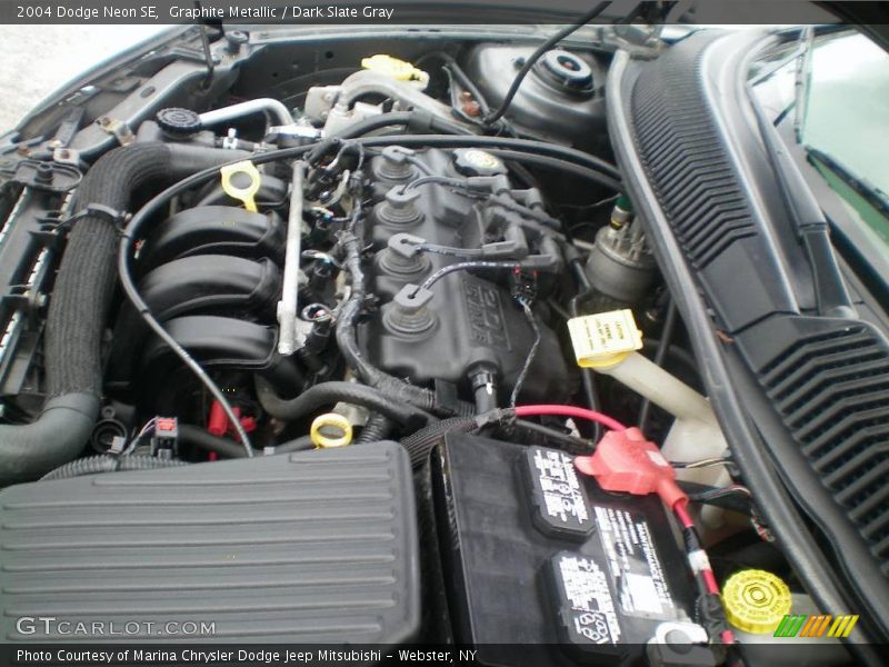 Graphite Metallic / Dark Slate Gray 2004 Dodge Neon SE