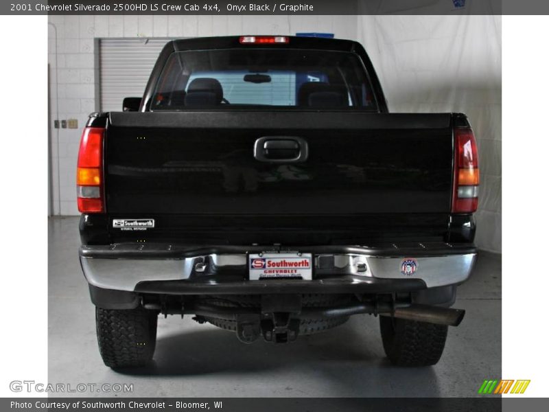 Onyx Black / Graphite 2001 Chevrolet Silverado 2500HD LS Crew Cab 4x4