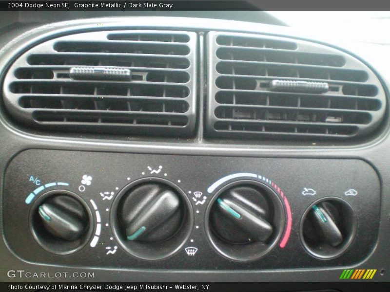 Graphite Metallic / Dark Slate Gray 2004 Dodge Neon SE