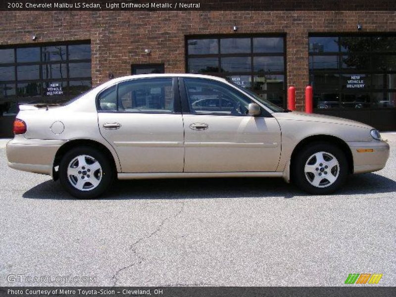 Light Driftwood Metallic / Neutral 2002 Chevrolet Malibu LS Sedan