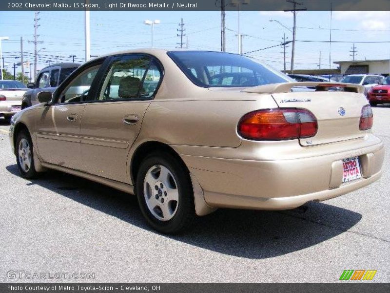 Light Driftwood Metallic / Neutral 2002 Chevrolet Malibu LS Sedan