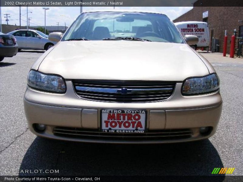 Light Driftwood Metallic / Neutral 2002 Chevrolet Malibu LS Sedan