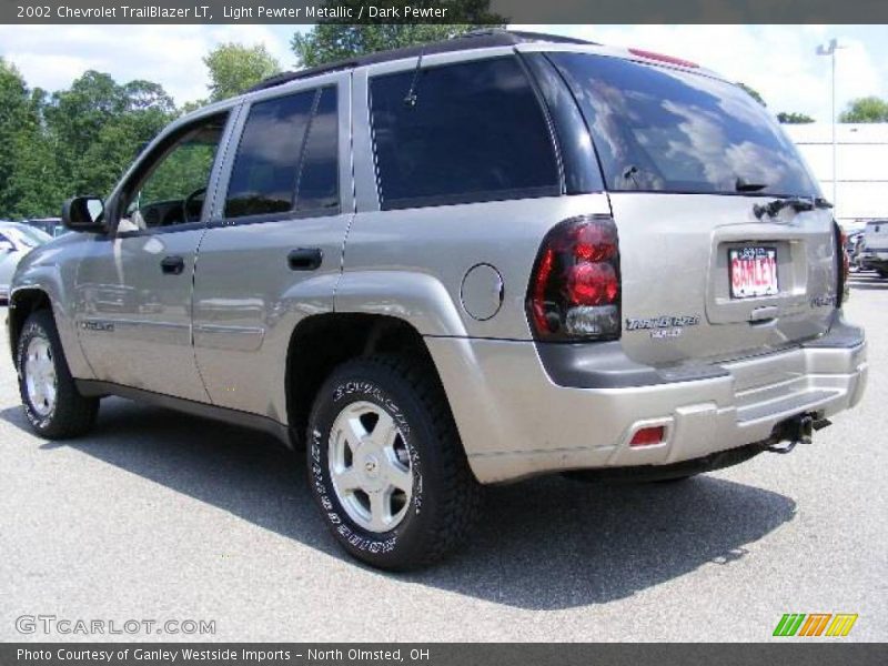 Light Pewter Metallic / Dark Pewter 2002 Chevrolet TrailBlazer LT