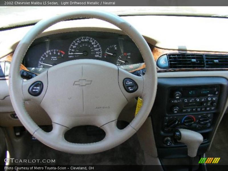 Light Driftwood Metallic / Neutral 2002 Chevrolet Malibu LS Sedan