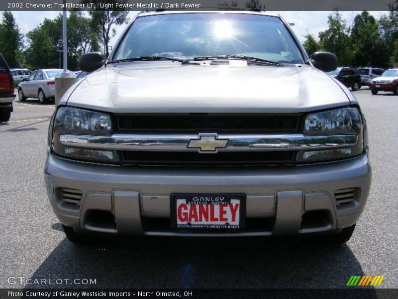 Light Pewter Metallic / Dark Pewter 2002 Chevrolet TrailBlazer LT