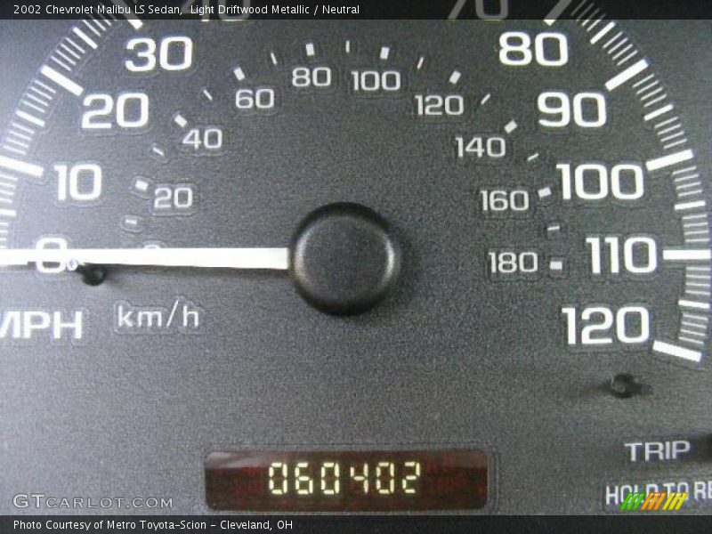 Light Driftwood Metallic / Neutral 2002 Chevrolet Malibu LS Sedan