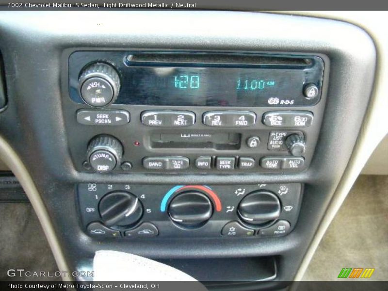 Light Driftwood Metallic / Neutral 2002 Chevrolet Malibu LS Sedan