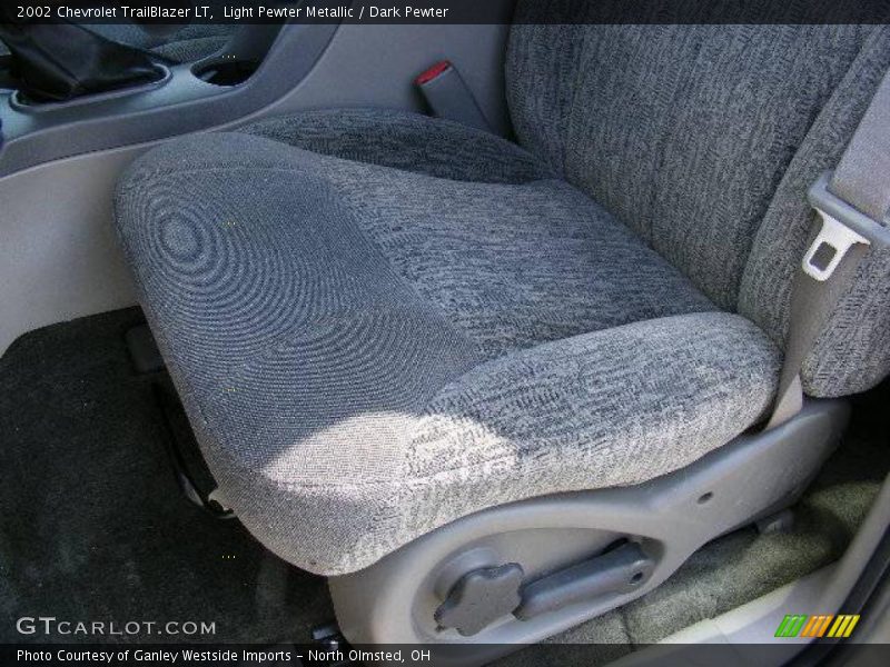 Light Pewter Metallic / Dark Pewter 2002 Chevrolet TrailBlazer LT
