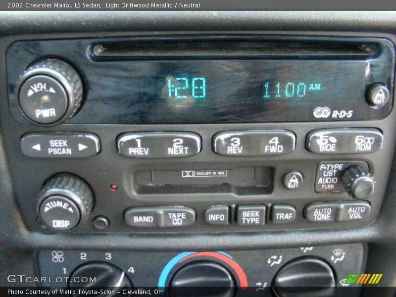 Light Driftwood Metallic / Neutral 2002 Chevrolet Malibu LS Sedan