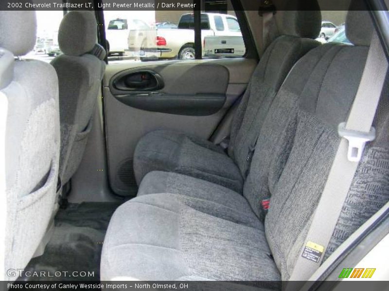 Light Pewter Metallic / Dark Pewter 2002 Chevrolet TrailBlazer LT