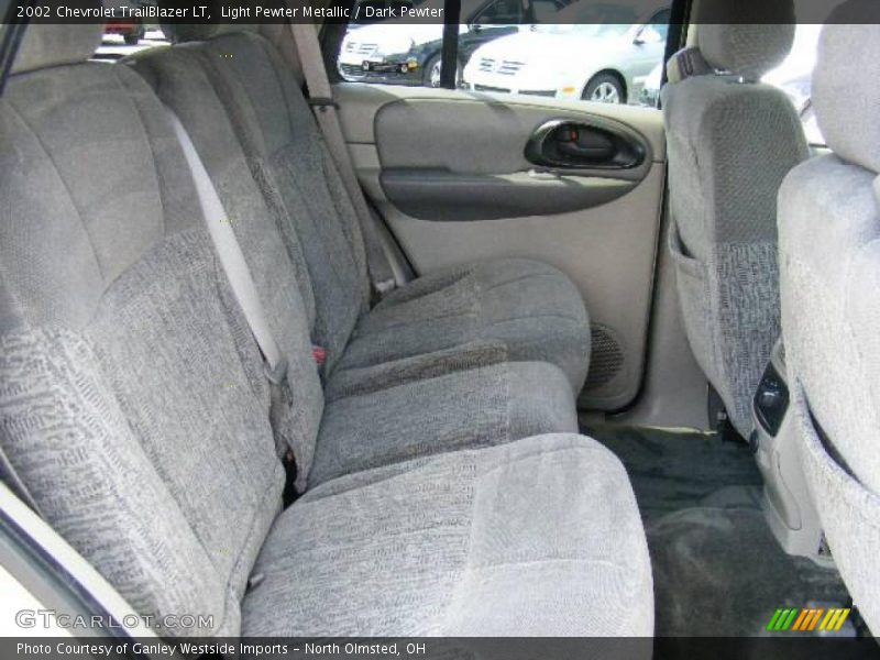 Light Pewter Metallic / Dark Pewter 2002 Chevrolet TrailBlazer LT